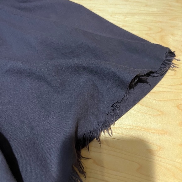 Prairie Underground M gray, cotton, racerback, long fitted dress w/insert - Picture 4 of 9